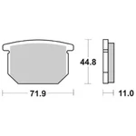 Brake Pads Sbs 534HF. Fixed Price $67.87.