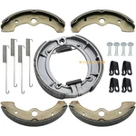 Front & Rear Brake Shoes W/springs Pins For Yamaha Big Bear 350 Kodiak 400 Yfm. Fixed Price $26.98.