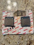 2 Oem Honda 1986-1997 CR80R Front Brake Pads 45105-GC4-603 One Pair Nos. Fixed Price $18.99.