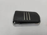 Harley Davidson Touring Rear Brake Pedal Streamline Insert Chrome Used Oem. Fixed Price $24.95.