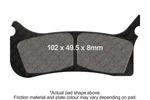 EPFA406HH Ebc Extreme Pro Brake Pad Set. Fixed Price $75.88.