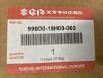 New Genuine Suzuki 990D0-18H00-060 Top Case Carrier. Fixed Price $286.11.