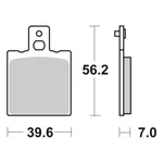 Brake Pads Sbs 519HF. Fixed Price $61.70.