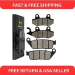 Caltric Front And Rear Brake Pads For Triumph Bonneville / T100 2001-2019. Fixed Price $22.93.