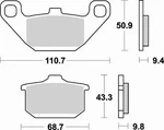Braking Brake Pads #662SM1 For Kawasaki. Fixed Price $28.27.