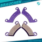 Front And Rear For 2008 2009 2011 2012 Polaris 4X4 Efi Ranger 500 Brake Pads Kit. Fixed Price $12.55.