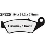 15017 Front Brake Pads 2P225ST Compatible With Suzuki Dr-z 400 Sm. Fixed Price $65.49.