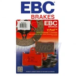 Ebc Rear Semi-sintered V Brake Pads For 2008-2010 Kawasaki ZG1400 Concours Ca. Fixed Price $50.24.