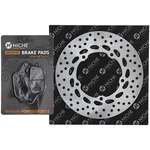 Niche Rear Right Brake Rotor Pad Kit Semi Metallic For Yamaha 5SL-W0046-00-00. Fixed Price $32.95.