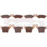Brake Pads Front & Rear For Honda CR125R CRF450R CR250R 2002-2007 FA185 FA346. Fixed Price $27.47.