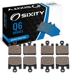 Front Organic Brake Pads 2003-2004 Kawasaki ZX636 Ninja ZX-6R Set Full Kit Cs. Fixed Price $21.89.