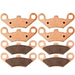 Pairs Front & Rear Brake Pads For Polaris Sportsman 400 4X4 Ho 2008-2011. Fixed Price $23.89.