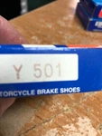 Ebc Brake Shoes. Fixed Price $18.00.