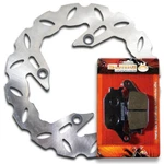 Rear High Performance Disc Rotor+brake Pads Honda Xl 600 Transalp 1991-1999. Fixed Price $40.76.