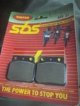 Sbs Disc Brake Pad Set Part Number 649SI. Fixed Price $19.99.