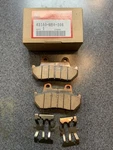 Oem Nos Genuine Honda Motorcycle Brake Shoes Set Replacements P/n 431A0-MB4-306. Fixed Price $39.99.