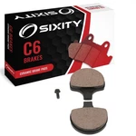 Front Ceramic Brake Pads 1986-1987 Harley Davidson XLH883DLX Sportster Dr. Fixed Price $20.21.