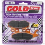 Goldfren S33 Ceramic Front Right Brake Pads For Triumph 750 Trident 1991-1998. Fixed Price $20.29.