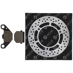 Niche Front Left Brake Rotor Pad Kit For Suzuki RM80 69100-02822 Semi Metallic. Fixed Price $29.95.