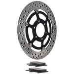 Niche Front Right Brake Rotor Pad Kit For Yamaha 5JJ-W0045-00-00 Semi Metallic. Fixed Price $79.95.