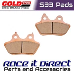Brake Pads For Harley Electra 1580 Glide Std. Flht-i (fv) 2007 Rear Goldfren S33. Fixed Price $22.79.