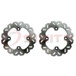 Front Rotor 2007-2009 Suzuki LT-A450X Kingquad Axi 4X4 Set Full Kit XCK7 Wf. Fixed Price $54.99.