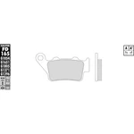 Galfer Hh Sintered Brake Pads - Rear FD165G1396. Fixed Price $33.44.
