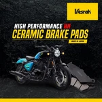 Rear Ceramic Brake Padsfit For Royal Enfield Shotgun 650 Vesrah SD-953. Fixed Price $62.20.