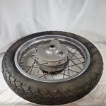 1972 Yamaha XS650 Rear Wheel Oem Takasago 18 Drum Brake Sprocket Complete. Fixed Price $335.66.