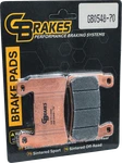 Gbrakes Pads Sintered Front GB0548-70. Fixed Price $55.29.