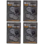 Brake Pad Set For Harley-davidson Street Glide Front Rear Semi-metallic 4 Pack. Fixed Price $50.54.