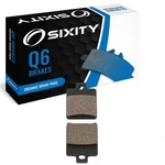 Front Organic Brake Pads 2010-2014 Vespa Lxv 150 Set Full Kit Ie Complete Dn. Fixed Price $13.30.