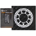 Niche Front Left Brake Rotor Pad Kit For Yamaha 3UN-W0045-00-00 Semi Metallic. Fixed Price $29.95.