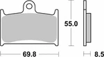 Sbs Brake Pads 624HF - Ceramic Front. Fixed Price $29.01.
