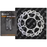 Niche Brake Rotor Pad Kit Yamaha 3UN-W0045-00 Front Left Semi Metallic. Fixed Price $33.95.