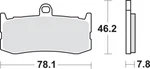 Sbs Dual Carbon Brake Pads 864DC. Fixed Price $60.95.