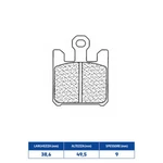 Sintered Brake Pads For Kawasaki 1200 ZX12R Ninja 2004-2006. Fixed Price $65.37.