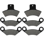 For 1998-2004 Polaris 4X4 Scrambler 500 6 Pcs Brake Pads Front Rear Left Right. Fixed Price $11.18.