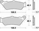 Braking Brake Pads #780SM1 Bmw/triumph/ducati/ktm. Fixed Price $31.79.