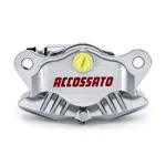 Accossato Chrome Rear Axial Brake 2P Caliper Cnc With 84MM Or Pads. Fixed Price $225.00.
