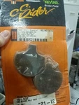 Nos Harley Custom Chrome 18-537 Front Brake Disc Pads Cc Rider Models 84-91. Fixed Price $29.99.