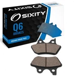 Rear Organic Brake Pads 2001-2006 Harley Davidson Fxstdi Softail Deuce Set Cq. Fixed Price $14.34.