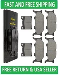New Caltric Front Rear Brake Pads For Yamaha XVS1100 V-star Silverado. Fixed Price $29.70.