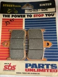 Parts Unlimited 1722-0029 / 622HS Sintered Front Brake Pad Pair Nos. Fixed Price $17.95.