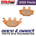 Brake Pads For Indian Scout 1130 Abs 2015-2016 Rear Goldfren S33. Fixed Price $22.74.