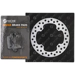 Niche Brake Rotor Pad Kit For Honda 43105-KZ1-415 Semi Metallic Rear Right. Fixed Price $29.95.