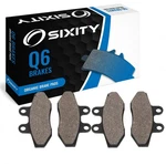 Sixity Organic Brake Pads FA167 Front + Rear Replacement Kit Full Jr. Fixed Price $15.34.