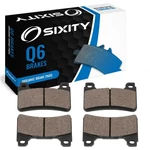 Front Organic Brake Pads 2009-2015 Honda CBR600RR Abs Set Full Kit Vk. Fixed Price $15.41.