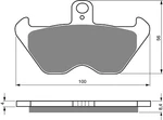Goldfren 117-S33, VD941, VD959, FA170, FA246, FA407, FDB605, SBS664 Disc Pads. Fixed Price $18.95.