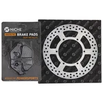 Niche Rear Right Brake Rotor Pad Kit For Yamaha 3D8-25806-00-00 Semi Metallic. Fixed Price $62.95.